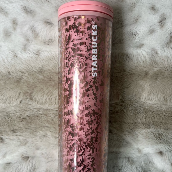 Starbucks Accessories - Starbucks, Holiday, Rose Gold Splatter Tumbler